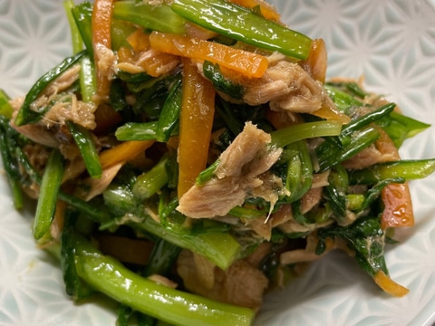 ☆春菊とにんじんのやみつきツナサラダ☆